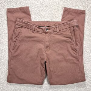 Lululemon ABC Pants Men's 34x31 Earth‎ Clay Slim Fit Chino Stretch Athliesure